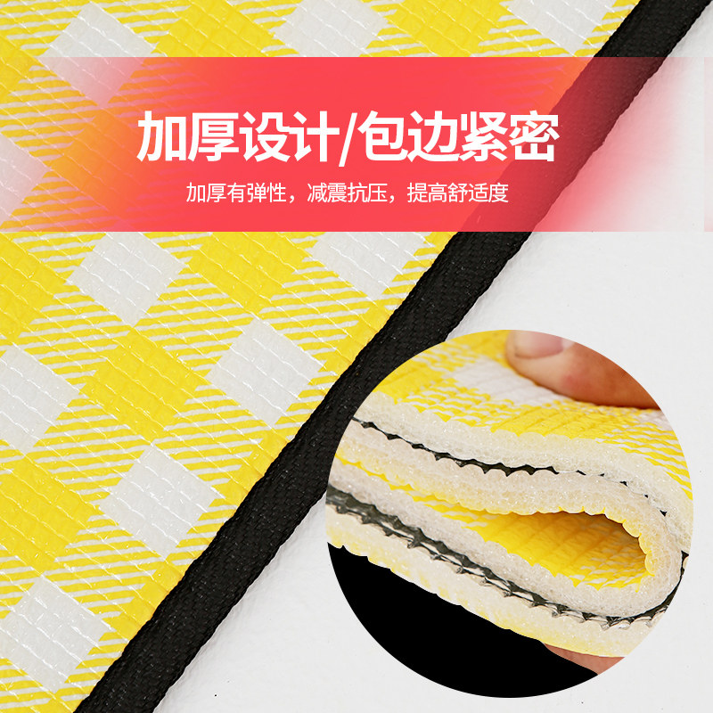 野餐垫户外露营帐篷睡垫加厚防水便携H沙滩垫子野炊郊游草坪防潮