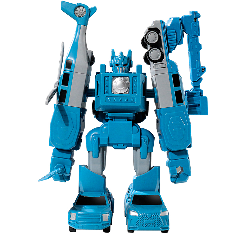 儿童百变磁力工程车挖土机变形积木拼F装玩具套装拼接益智男孩3岁