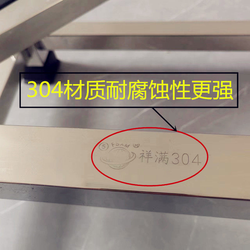 304不锈钢洗衣机底座洗碗机支架冰箱托架L落地式空调加厚置物架子