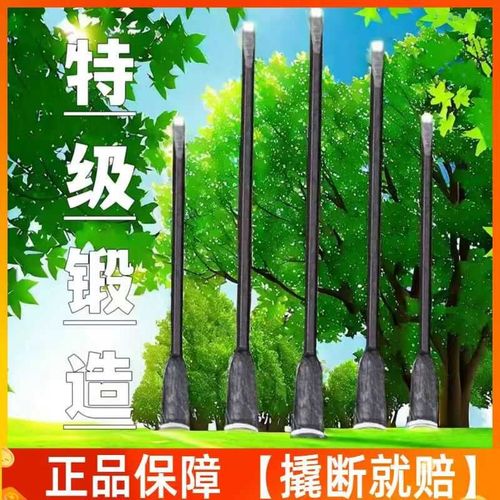 【限数打造】锻打铁锹锰钢挖桩取土树根起苗打洞T铲农用工具锹撬
