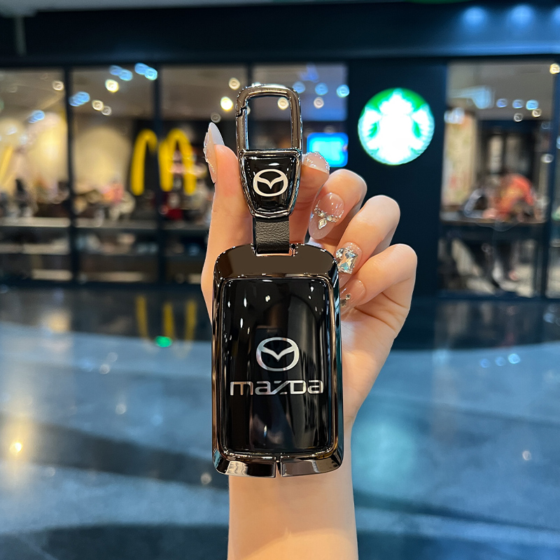 马自达3昂克赛拉钥匙套CX5车CX4阿特兹CX50行也CX30次世代CX8男扣