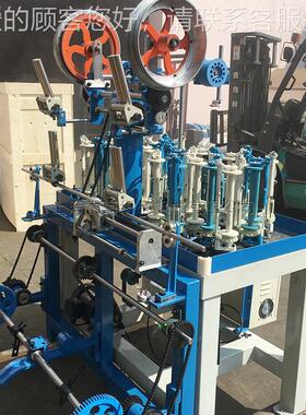 130型16锭纺编绳织机登绳、电线缆织、高强安XD130-16全绳高攀速