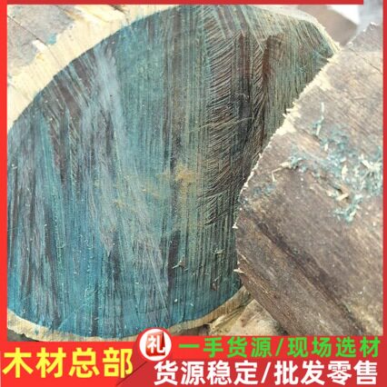 阿根廷绿檀原木木材 绿檀板材方料 香绿檀 巴拉圭绿檀木料 绿檀木