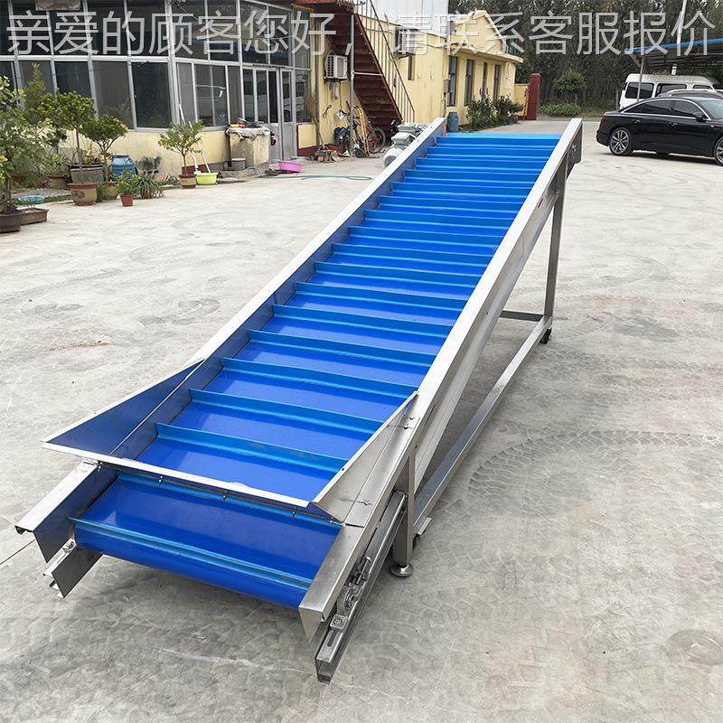 带不锈钢输送设备 PC皮输GY-800送机V 30不4锈钢输送机