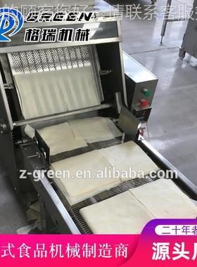 商用大型RUY食品厂春上卷皮机器 全自动单春饼机烤 浆鸭饼机蛋皮