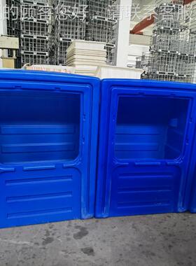 布草笼酒锈店洗涤车加车厚塑L料运输车不钢底46861座700滚塑件异