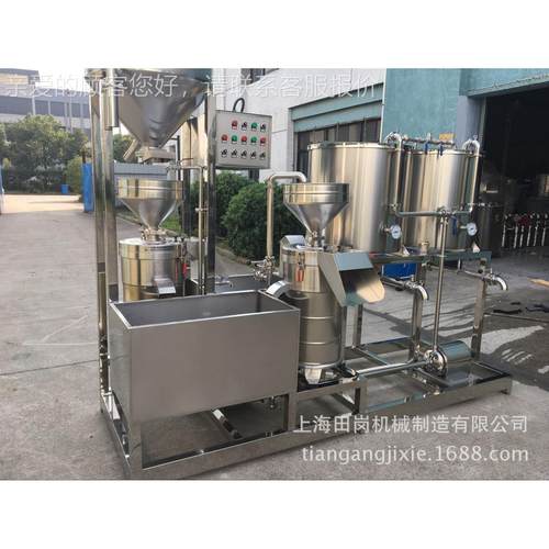 厂家机直销TG-50型豆二YPU制品设备/2磨浆煮浆组连磨