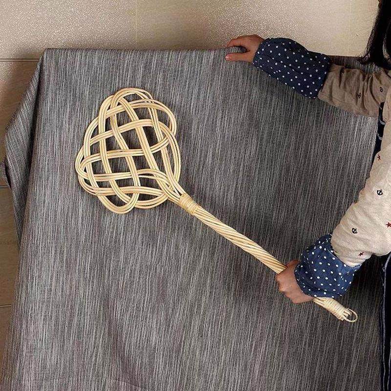 野生藤条除尘拍藤编鸡毛撢子家用床上沙发手工被拍大号灰尘拍打器