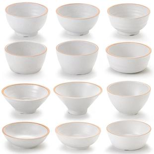 采购产品三聚氰胺小碗,创意商业彷瓷塑料小汤碗,餐厅饭碗,火锅