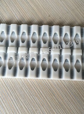 ATN10聚氨酯同步带100MM宽四粒菱形孔可加导条M4菱形螺母治具皮带