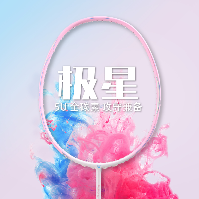 羽毛球拍全碳素纤维专业训练超轻