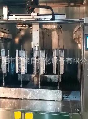 中山智能指纹锁4枪6轴多功能喷涂机喷漆设备喷油机同时喷涂16个