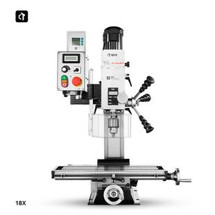 18X家用微型钻铣床小台钻微型铣床小型铣床钟表机床钻铣机