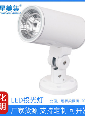 30W50Wled户外防水草坪照树投光灯DaLi调光庭院景观花园投光灯