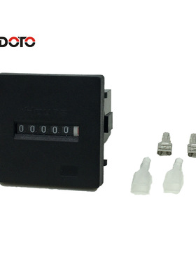 石英电子全密封式计时器HM-5 DC10-80V  AC100-250V工业计时器