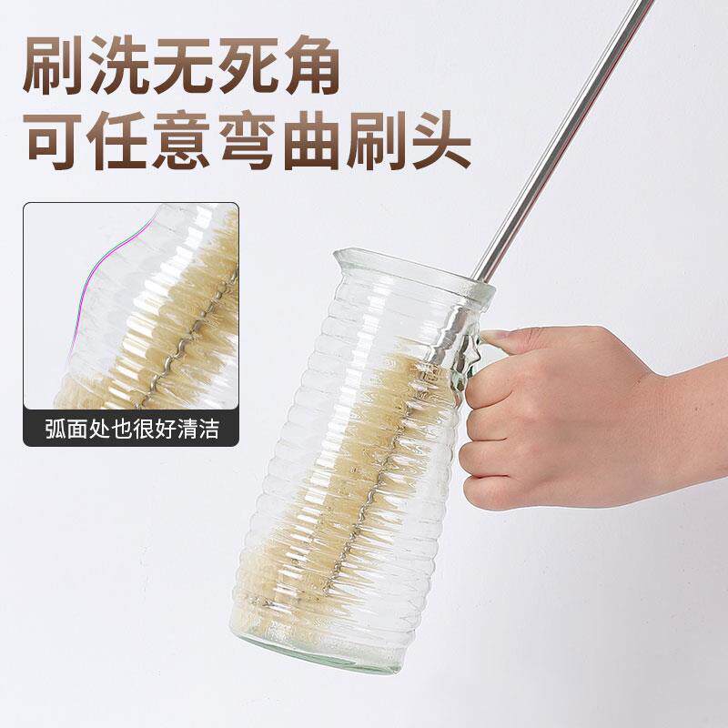 桶刷水桶刷子纯净水桶长柄好物加长清洁刷刷暖瓶洗水壶保温瓶