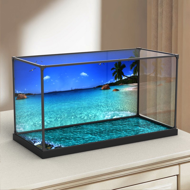 亚克力高清收纳盒 适用21356运河蒸汽船展示盒积木模型玩具防尘罩