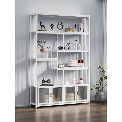 货架产品展示架轻奢多层置物架样品美容院陈列架商用落地摆件展柜