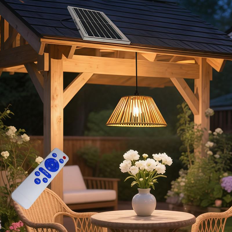 户外吊灯庭院防水新中式大门凉亭走廊阳台亭子阳光房屋檐太阳能灯