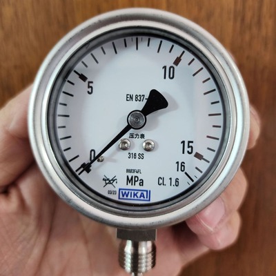 全不锈钢 压力表   耐震   233.50.063   WIKA  232.50.100