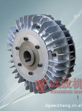 100N包邮保修 外壳旋转空心轴磁粉制动器放卷放料YS-10B1