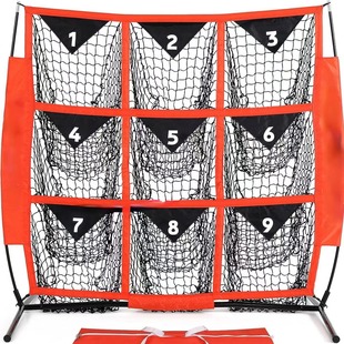 九宫格棒球练习网三洞训练网目标网反弹网五洞投手练习网