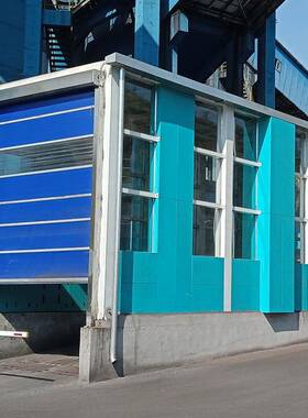 全封闭工程车辆冲洗设备PLC系统数据记录自动上传龙门式洗车台