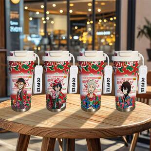 文豪野犬周边保温杯中原中也江户川太宰治中岛敦大容量学生水杯子