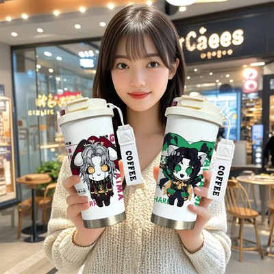 316不锈钢530毫升图案高清易清洗