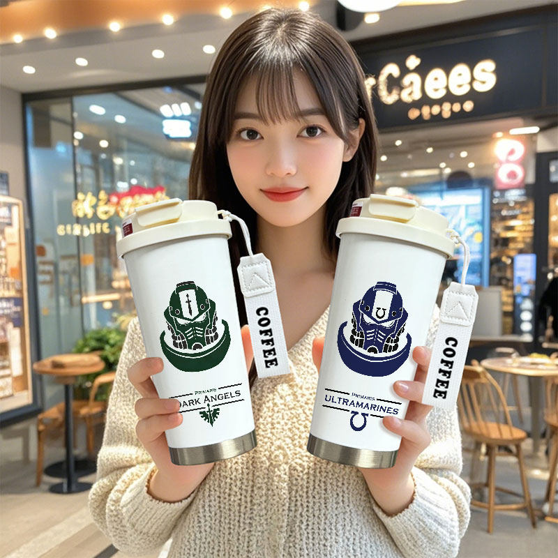 战锤40K周边保温杯暗黑天使极限战士大容量男生316不锈钢水杯子,餐饮具,保冷/保温杯,淘宝优惠券,粉丝福利购,淘宝优惠卷