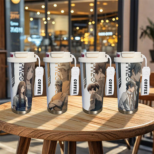 一人之下周边保温杯冯宝宝王也诸葛青张楚岚大容量儿童学生水杯子