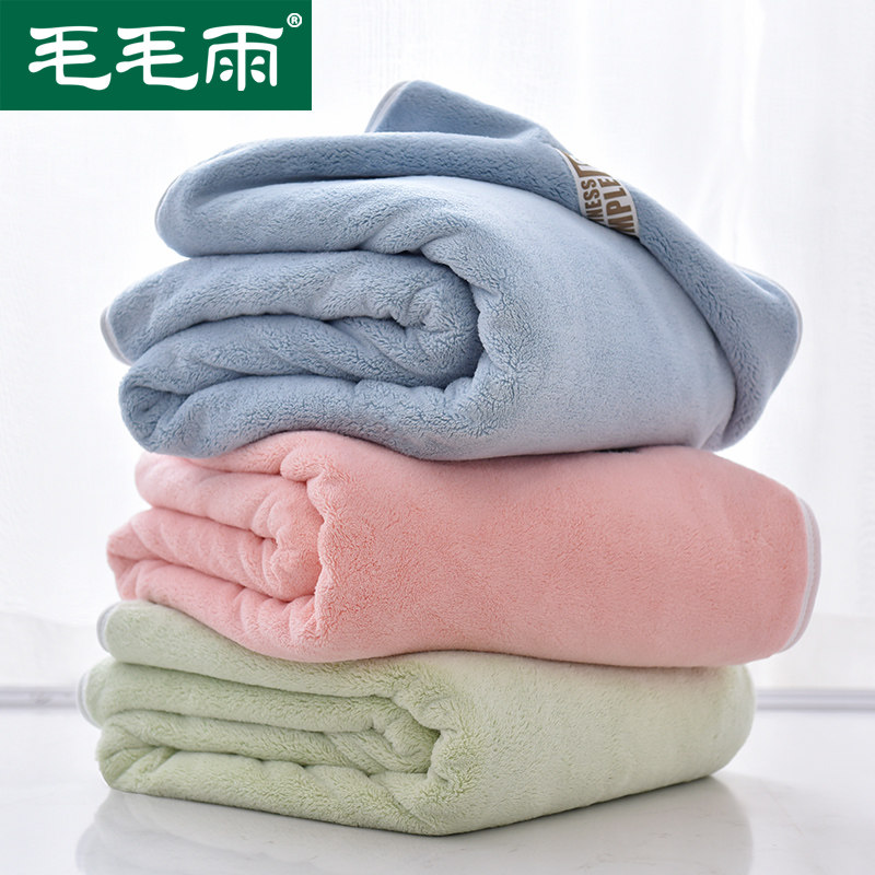 宝宝正方形浴巾比纯棉软婴儿洗澡加厚浴巾冬季新生的儿Y沐巾吸水