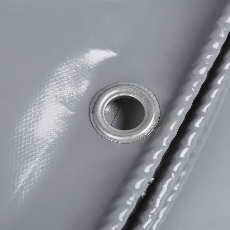 加厚灰色防遥g感刀刮布银色篷布防雨防晒油布抗老化顶布推拉棚帆