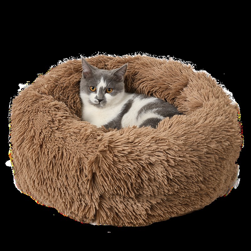 猫窝冬季保暖四季通用甜甜圈猫A窝加厚猫垫子冬季狗窝宠物保暖用