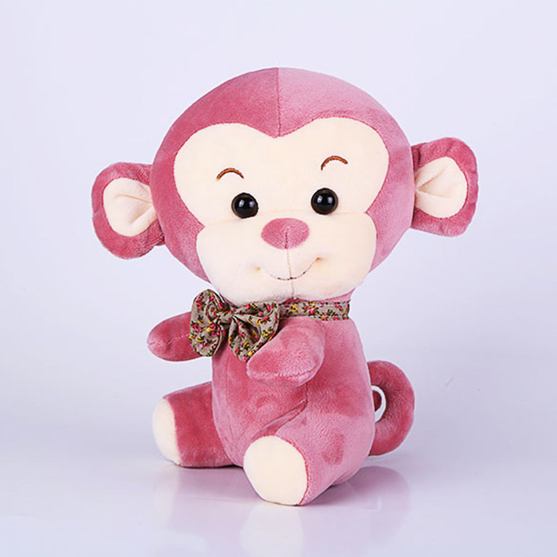 小猴子毛绒玩具 可爱新款布偶笑脸猴I抱臂女生男孩公仔玩偶摆件