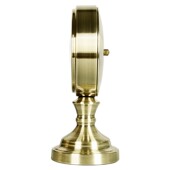 汉时金属座钟客厅欧式 钟HD312 简约青铜色台钟静音创意奖杯摆台式