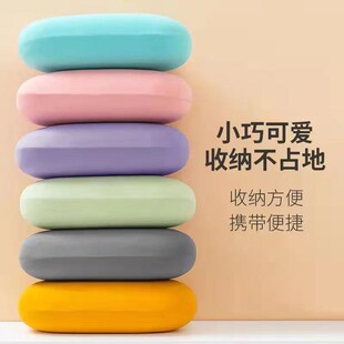 精选午睡枕办公室午休小枕头记忆棉便携小号迷你学生儿童趴睡抱枕