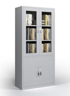 文件柜 学仕 XS9033 尺寸850*390*1850mm铁皮文件柜储物柜办公室