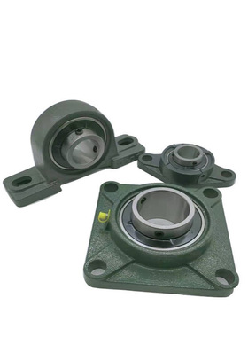 轴承座外球面带站式轴承座 农机加厚  UB208 90208 UE201 390201