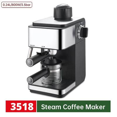 3.5Bar咖啡机家用MilkFrother跨境小型意式咖啡机coffeemaker