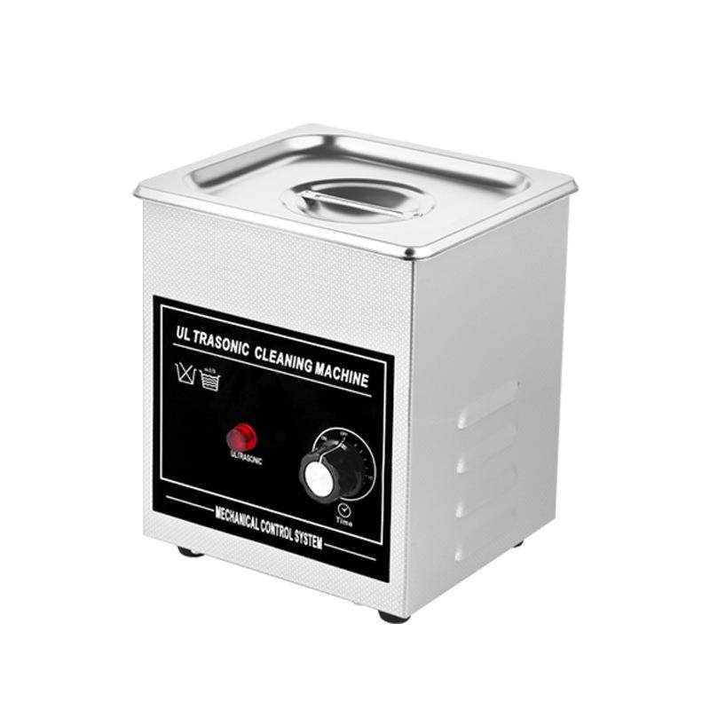 PL-J08小型超声波清洗机大功率机械不锈钢手表眼镜清洗机带旋钮