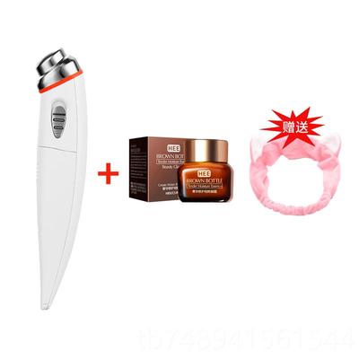 正品眼部仪按摩棒轮电动震动小型美眼霜器眼导入去眼袋皱纹小滚非