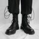 流黑色机潮车靴季 靴高靴帮皮鞋 百搭皮 马丁男真皮英伦风冬工装 正品