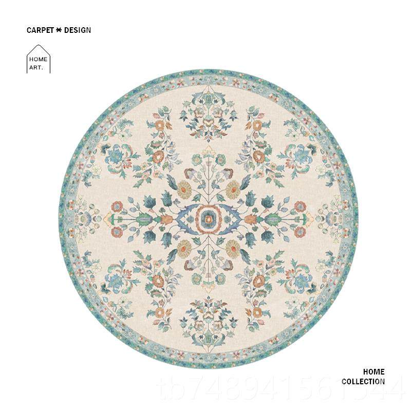 正品客楼惠兰边美 欧式现代圆形地毯厅沙发茶几垫法式床卧室圆形,居家布艺,地毯,淘宝优惠券,粉丝福利购,淘宝优惠卷