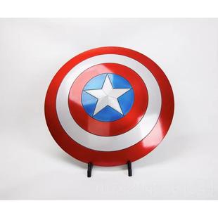 正品美国队长的盾牌全属1比金1铝合金烤漆工艺圆型盾模情节礼物人