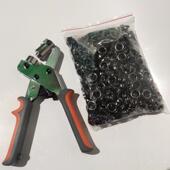 正品 打扣器展手动4打孔喷绘篷布号扣眼X架打孔钳广告工具扣 便携式