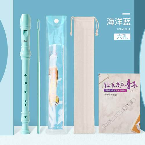 正品鹅竖6笛德式高音孔8天孔初学者童六孔八孔小学生入儿门笛子乐