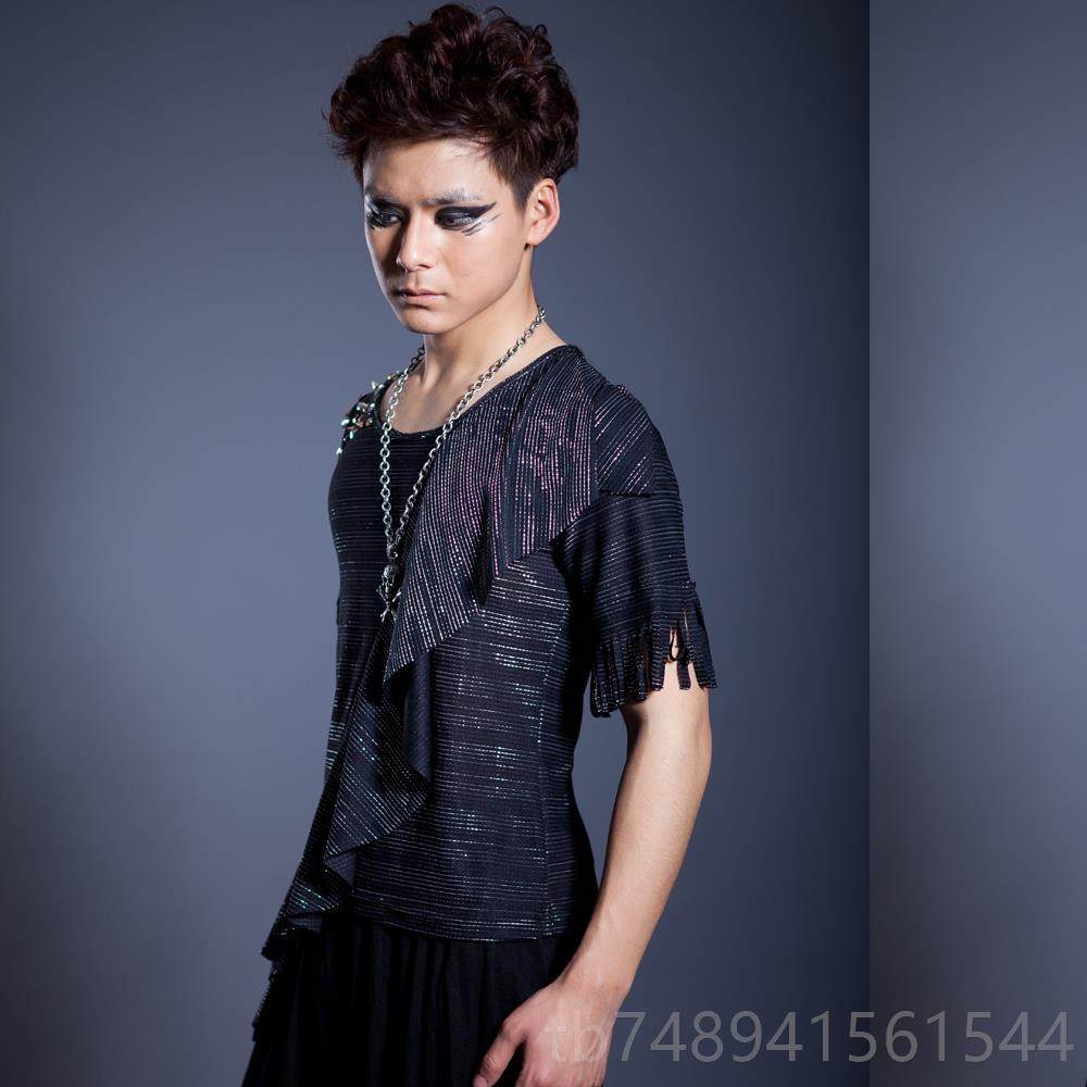 正品个工性衣版服男潮流发 非主流男装美作服韩夜店 舞台演出服不