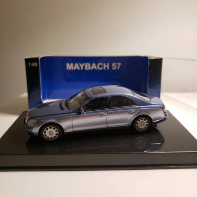 正品Autoart/奥拓 1:43 奔驰巴赫Mybac 57 6迈2 hS-Classa 车模礼