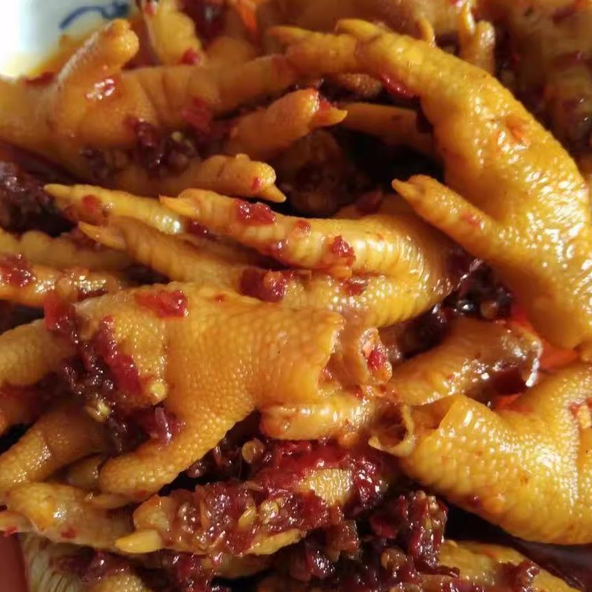 湖南新化麻辣菜正宗特产麻辣鸡爪好吃零食当天现做真空包装农家菜